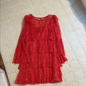 Badgley Mischka Lace Dress